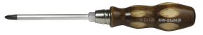 Schraubendreher, Holzheft, Kreuz, PH1 x 75 mm