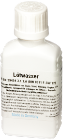 Lötwasser, DIN8211 F-SW 12