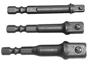 Adaptersatz Steckschlüsseleinsatz, 3-teilig